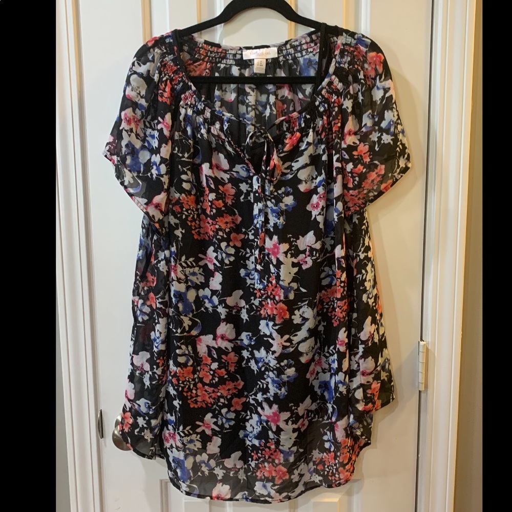 Floral Maternity Blouse